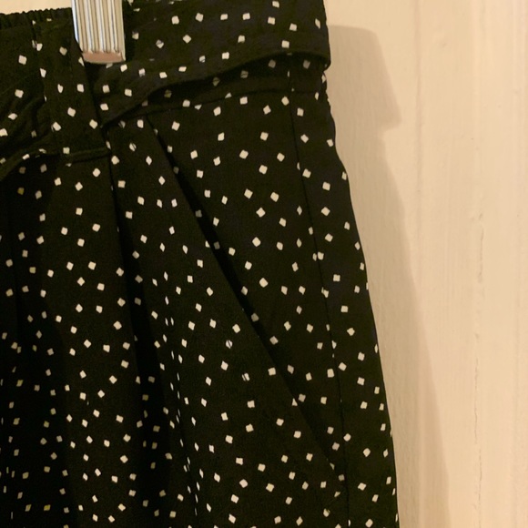 Loft Black and White Polkadot Skirt - Picture 3 of 5